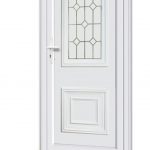 porte d'entrée PVC vitrée lumineuse - Cote Maison Isolation