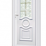 porte d'entrée PVC vitrée style ancient- Cote Maison Isolation
